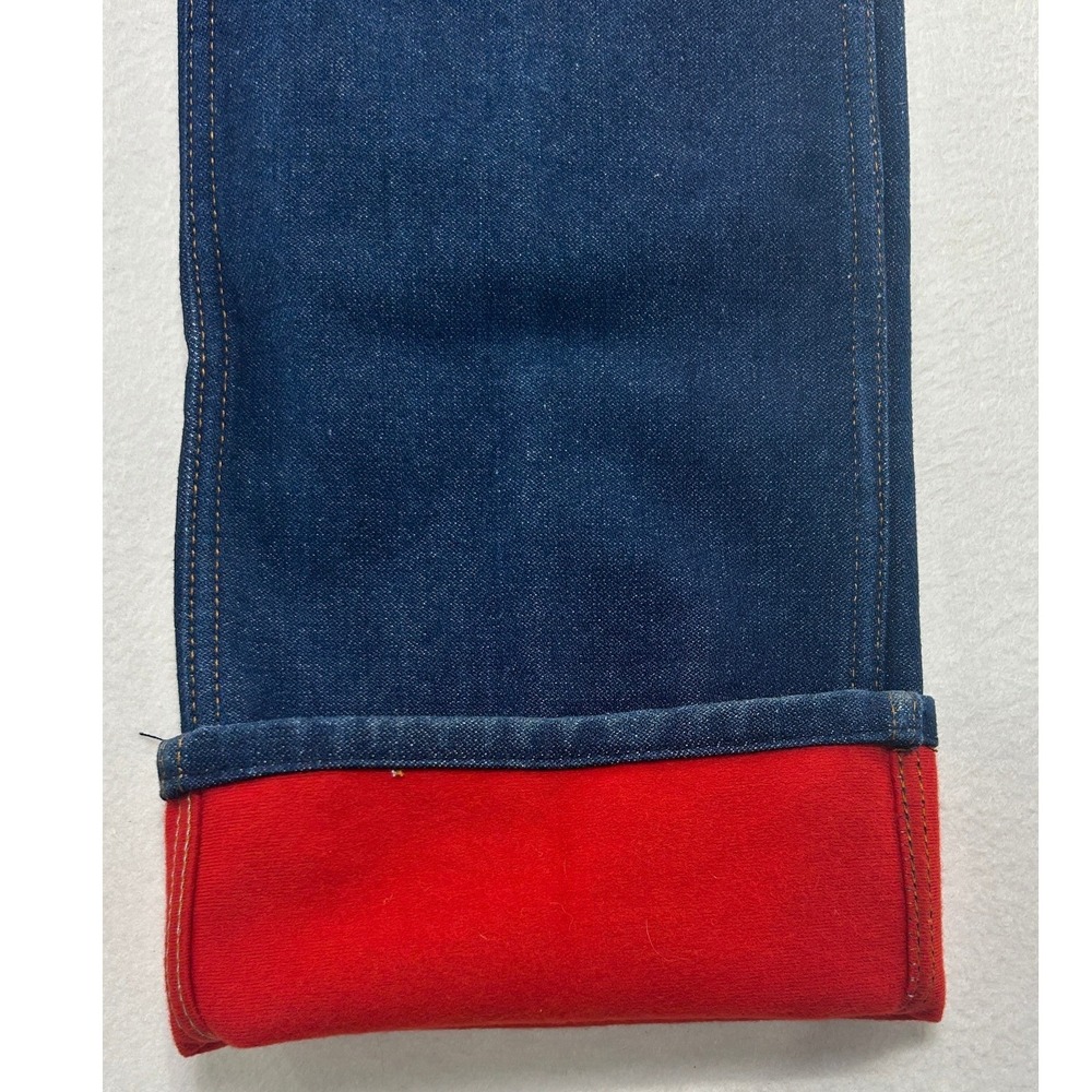 Sheplers Vintage Western Jeans Mens 33x32 Dark Wash Straight Leg Denim Blue - Picture 7 of 10
